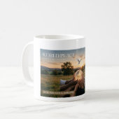 Weltfrieden Kaffeetasse (Vorderseite Links)