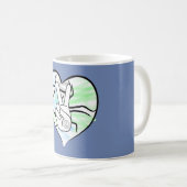 Weltfrieden Kaffeetasse (VorderseiteRechts)