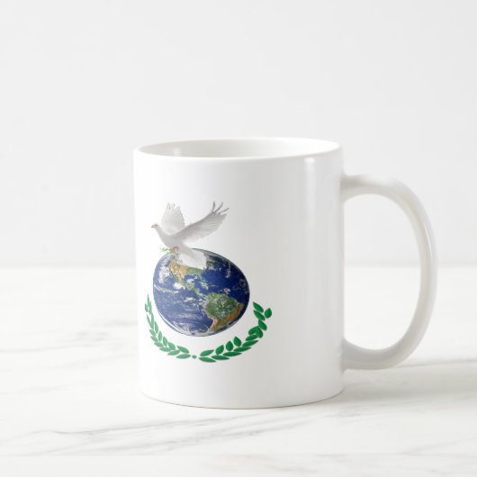 Weltfrieden Kaffeetasse (Rechts)