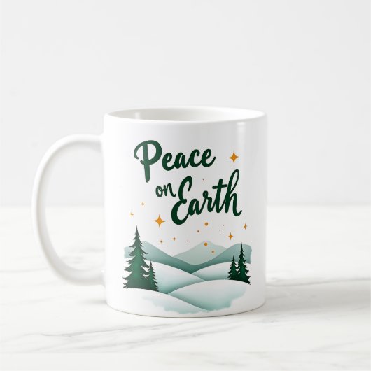 Weltfrieden Kaffeetasse (Links)