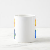 Weltfrieden Kaffeetasse (Mittel)