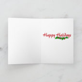 Weltfrieden-Karte Feiertagskarte (Innenseite)