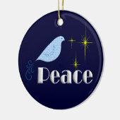 Weltfrieden Keramikornament (Links)