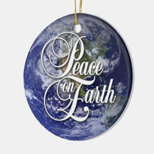 Weltfrieden Keramikornament (Links)