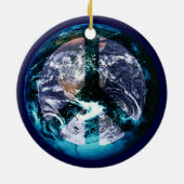 Weltfrieden Keramikornament (Hinten)