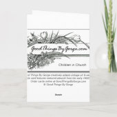 Weltfrieden, Kirche, Kinder, Weihnachten (Rückseite)