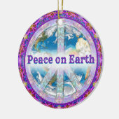 Weltfrieden Koexistenz Keramik Ornament (Links)