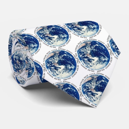Weltfrieden Krawatte (Gerollt)