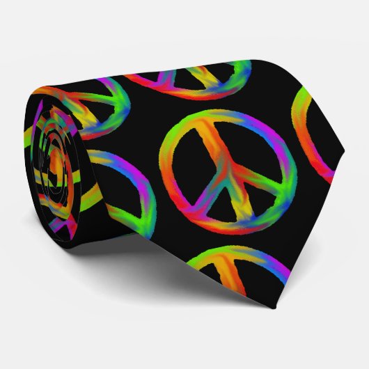 Weltfrieden Krawatte (Gerollt)