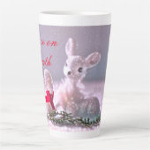 Weltfrieden Latte Tasse (Vorderseite)