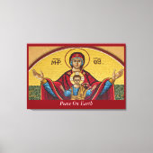 Weltfrieden Leinwanddruck (Vorderseite)