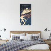 WELTFRIEDEN LEINWANDDRUCK (Insitu (Schlafzimmer))