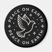 Weltfrieden Magnet (Vorne)