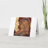 "Weltfrieden" mit Angel und Krippe Feiertagskarte (Rückseite)