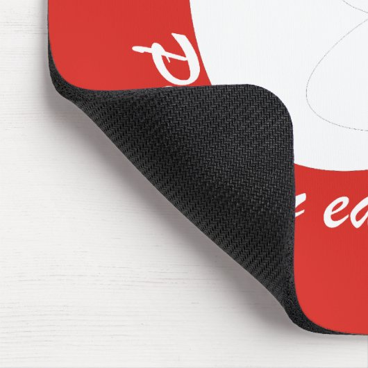 Weltfrieden Mousepad (Ecke)