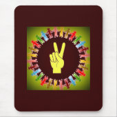 WELTFRIEDEN MOUSEPAD (Vorne)