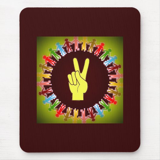 WELTFRIEDEN MOUSEPAD (Vorne)