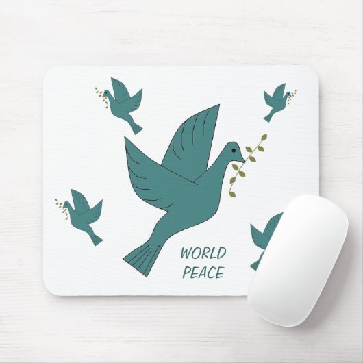 WELTFRIEDEN MOUSEPAD (Mit Mouse)
