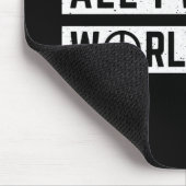 Weltfrieden Mousepad (Ecke)