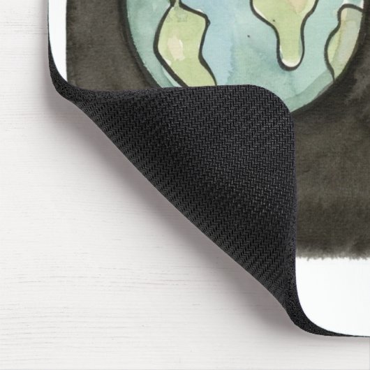 Weltfrieden Mousepad (Ecke)