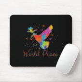 Weltfrieden Mousepad (Mit Mouse)