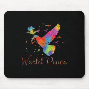 Weltfrieden Mousepad