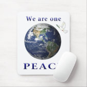 Weltfrieden Mousepad (Mit Mouse)