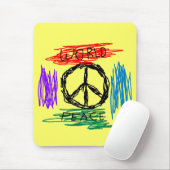 WELTFRIEDEN MOUSEPAD (Mit Mouse)