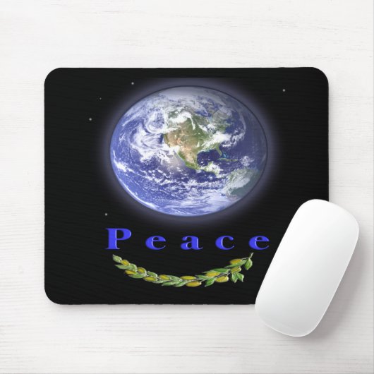 Weltfrieden Mousepad (Mit Mouse)