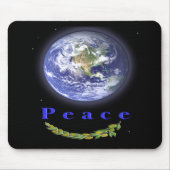 Weltfrieden Mousepad (Vorne)