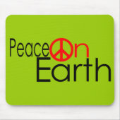 Weltfrieden Mousepad (Vorne)