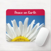 Weltfrieden mousepad Geschenke Daisy Blume (Mit Mouse)
