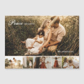 Weltfrieden Multi-Foto Magnetschwebekarte Magneteinladung (Vorderseite)