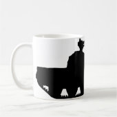 Weltfrieden! Nicht Krieg Kaffeetasse (Links)