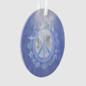Weltfrieden Ornament (Vorderseite)