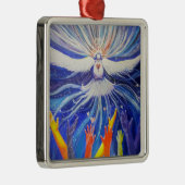 Weltfrieden Ornament Aus Metall (Rechts)