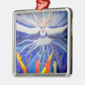 Weltfrieden Ornament Aus Metall (Links)