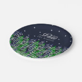 Weltfrieden Pappteller (Schrägansicht)