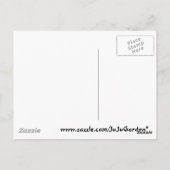 Weltfrieden Post Postkarte (Rückseite)