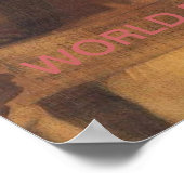WELTFRIEDEN POSTER (Ecke)