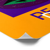 WELTFRIEDEN POSTER (Ecke)