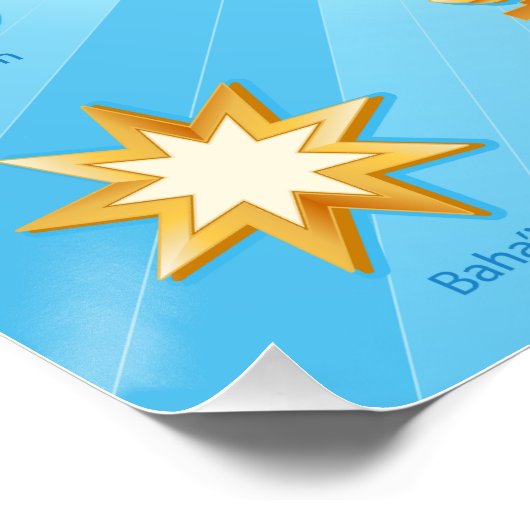 Weltfrieden Poster (Ecke)