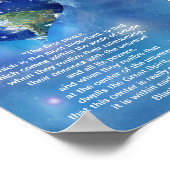 Weltfrieden Poster (Ecke)