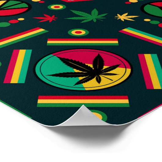 Weltfrieden Poster (Ecke)