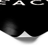 Weltfrieden Poster (Ecke)