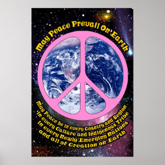 Weltfrieden Poster