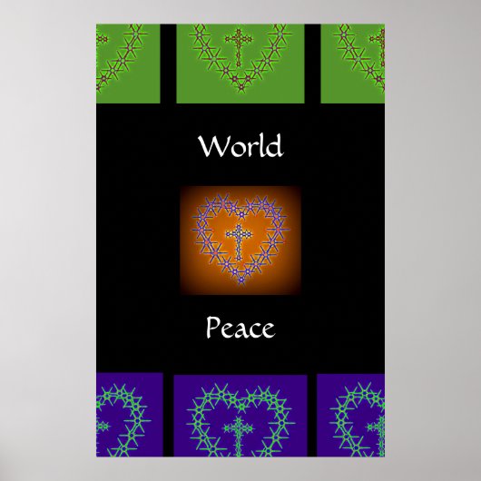 WELTFRIEDEN POSTER (Vorne)