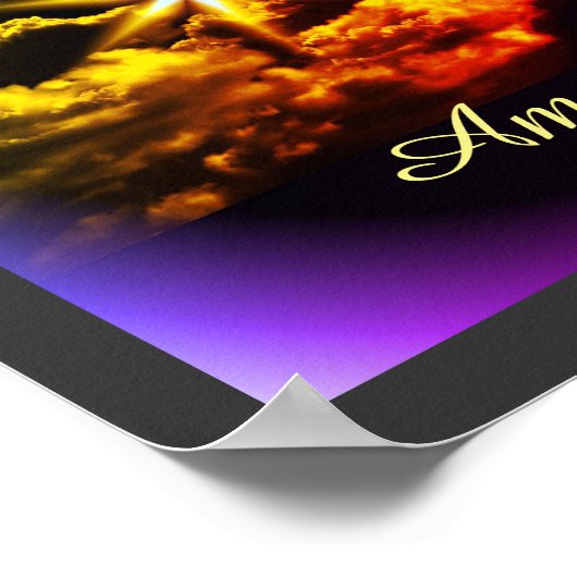 Weltfrieden Poster (Ecke)