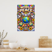 WELTFRIEDEN POSTER (Küche)