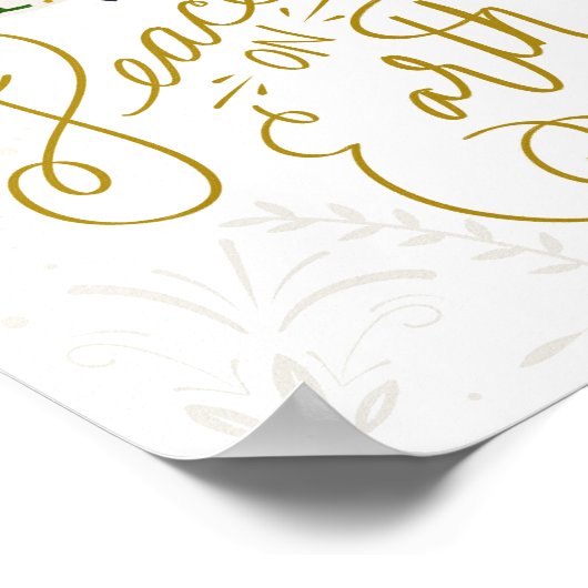 Weltfrieden Poster (Ecke)